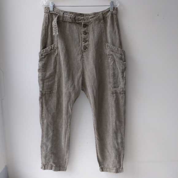 Free People Pants - Free People Desert Days Haram Pants Matcha Women's Size 6